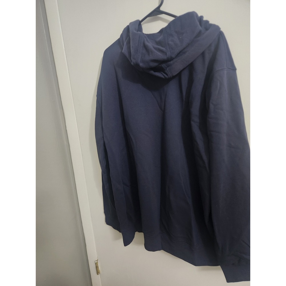 Carhartt Mens XL Loose Fit Midweight Full-Zip Hoodie Navy Cintas Logo NWT - Picture 5 of 7